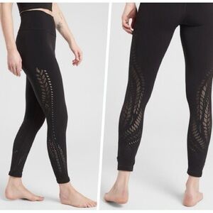 Athleta Warp Knit Tights Leggings